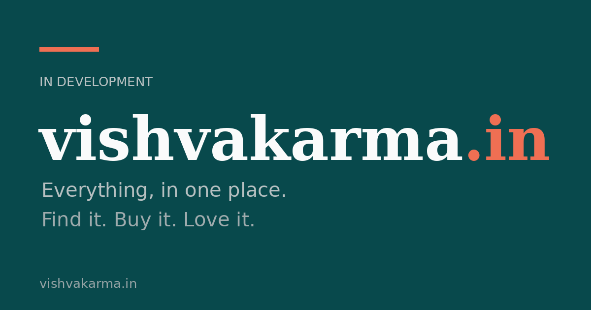 Link preview image for vishvakarma.in